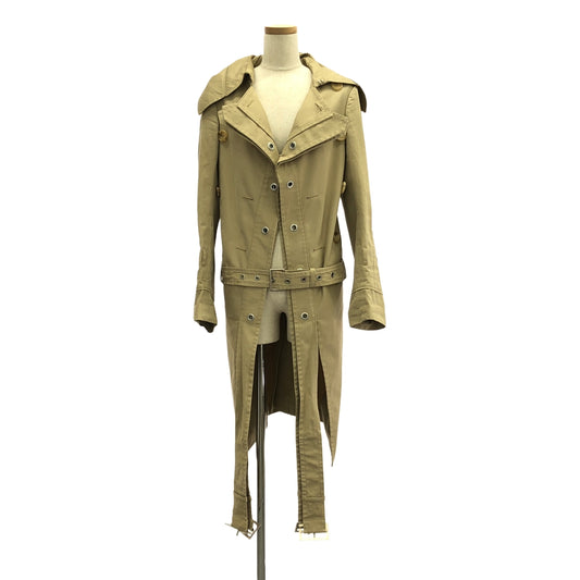 JUNYA WATANABE COMME des GARCONS / ジュンヤワタナベ | 2006SS | ベルト 捻じれカラー トレンチコート | S | レディース