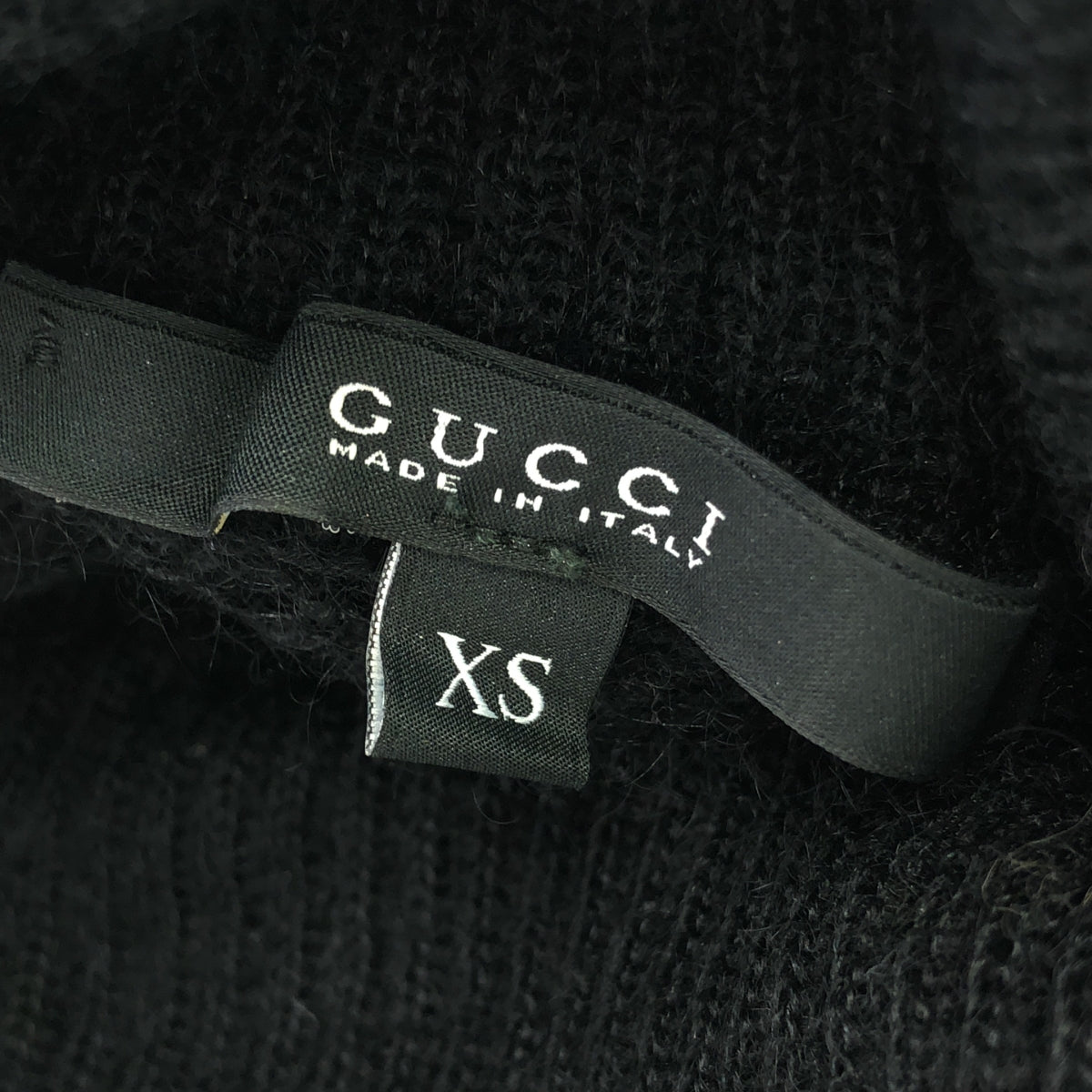 GUCCI / グッチ | ウール モヘヤ インターロッキング ロゴ タートルネック ニット プルオーバー | XS | レディース