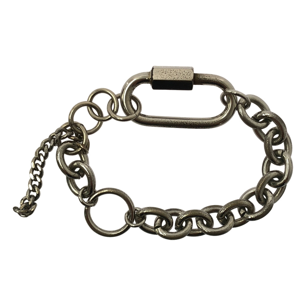 Y's / 와이즈 요우지야마모토 | 로듐 도금 코팅 황동 체인 팔찌 액세서리 |
