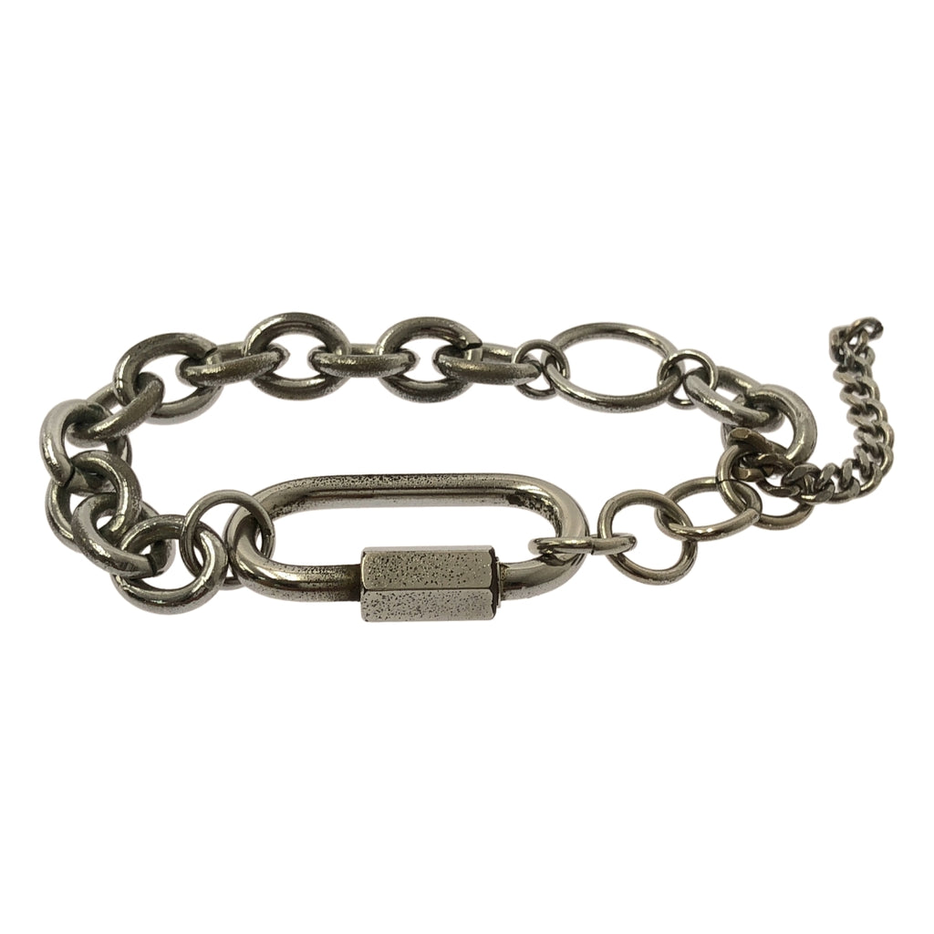 Y's / 와이즈 요우지야마모토 | 로듐 도금 코팅 황동 체인 팔찌 액세서리 |