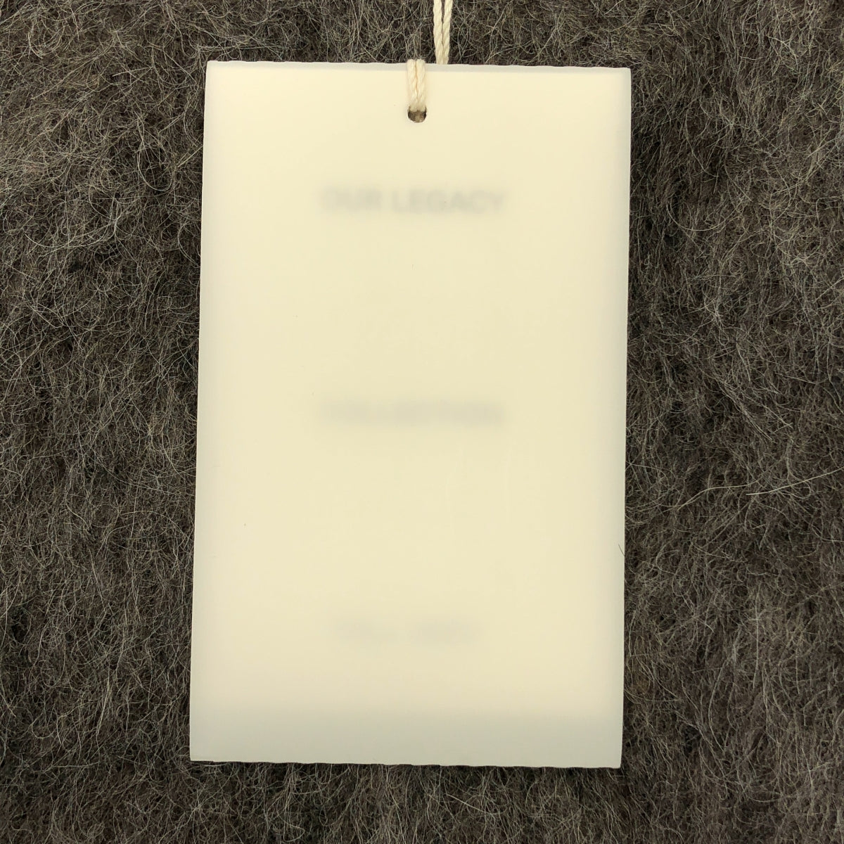 OUR LEGACY / 아워 레거시 | MOHAIR CARDIGAN 모헤어 V 넥 니트 카디건 | 48 | 남성