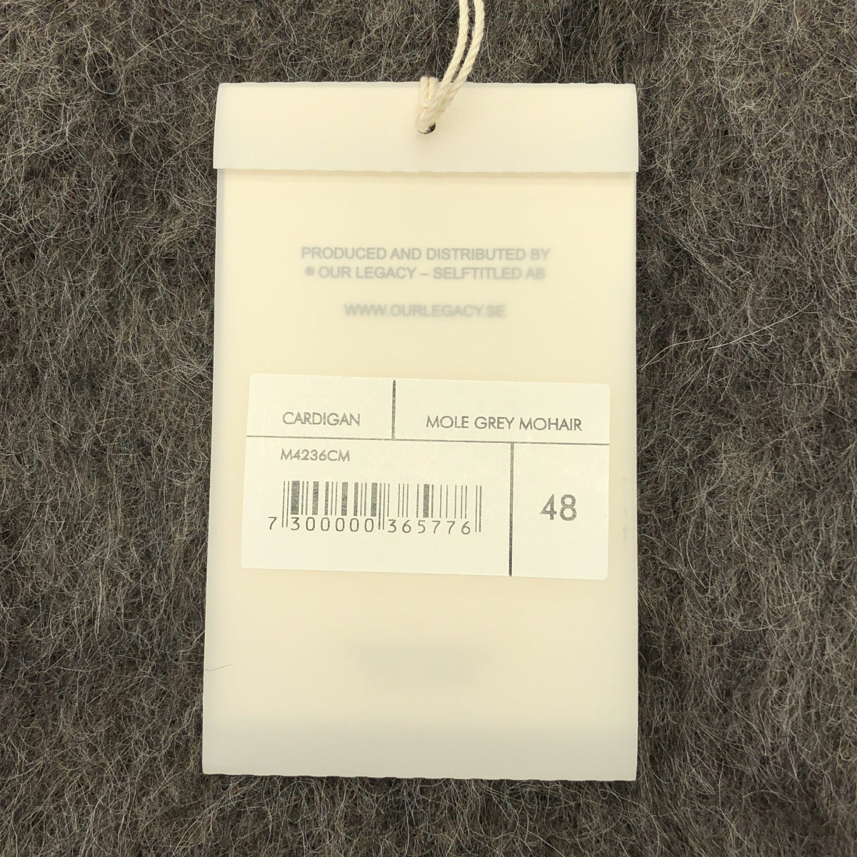 OUR LEGACY / 아워 레거시 | MOHAIR CARDIGAN 모헤어 V 넥 니트 카디건 | 48 | 남성