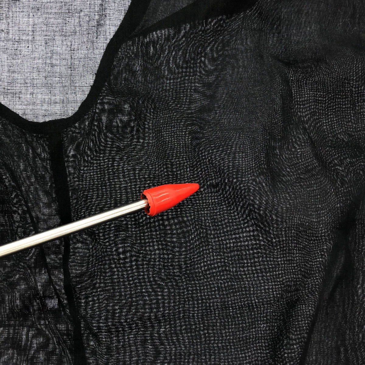 JIL SANDER / 질 썬더 | 2024AW | Shirt Clip Details 클립 디테일 코튼 민소매 셔츠 | 34 | 블랙 | 여성