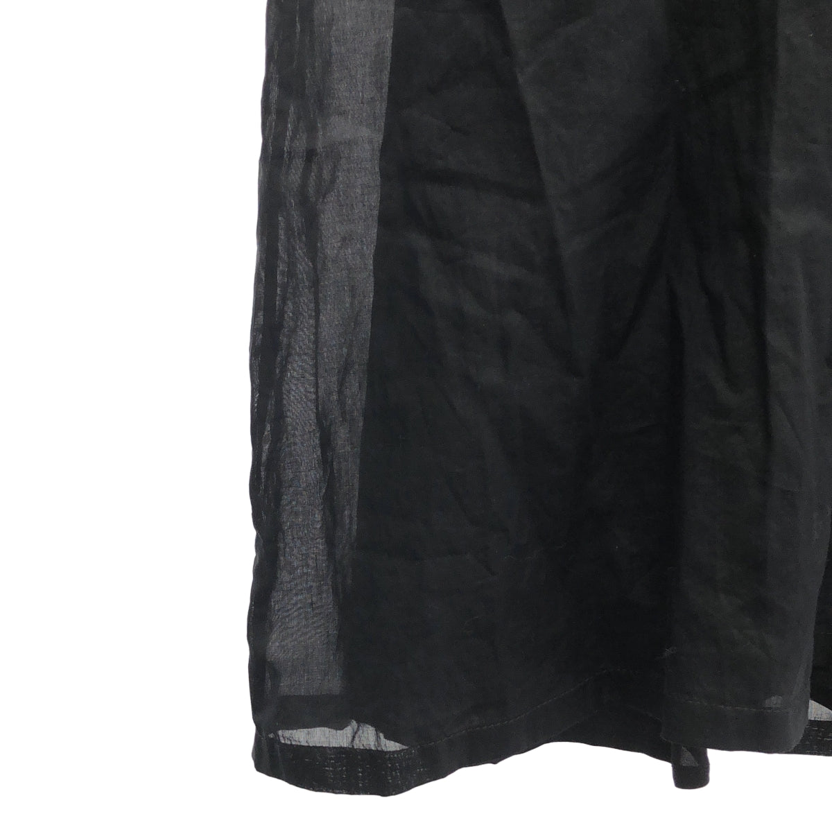 JIL SANDER / 질 썬더 | 2024AW | Shirt Clip Details 클립 디테일 코튼 민소매 셔츠 | 34 | 블랙 | 여성