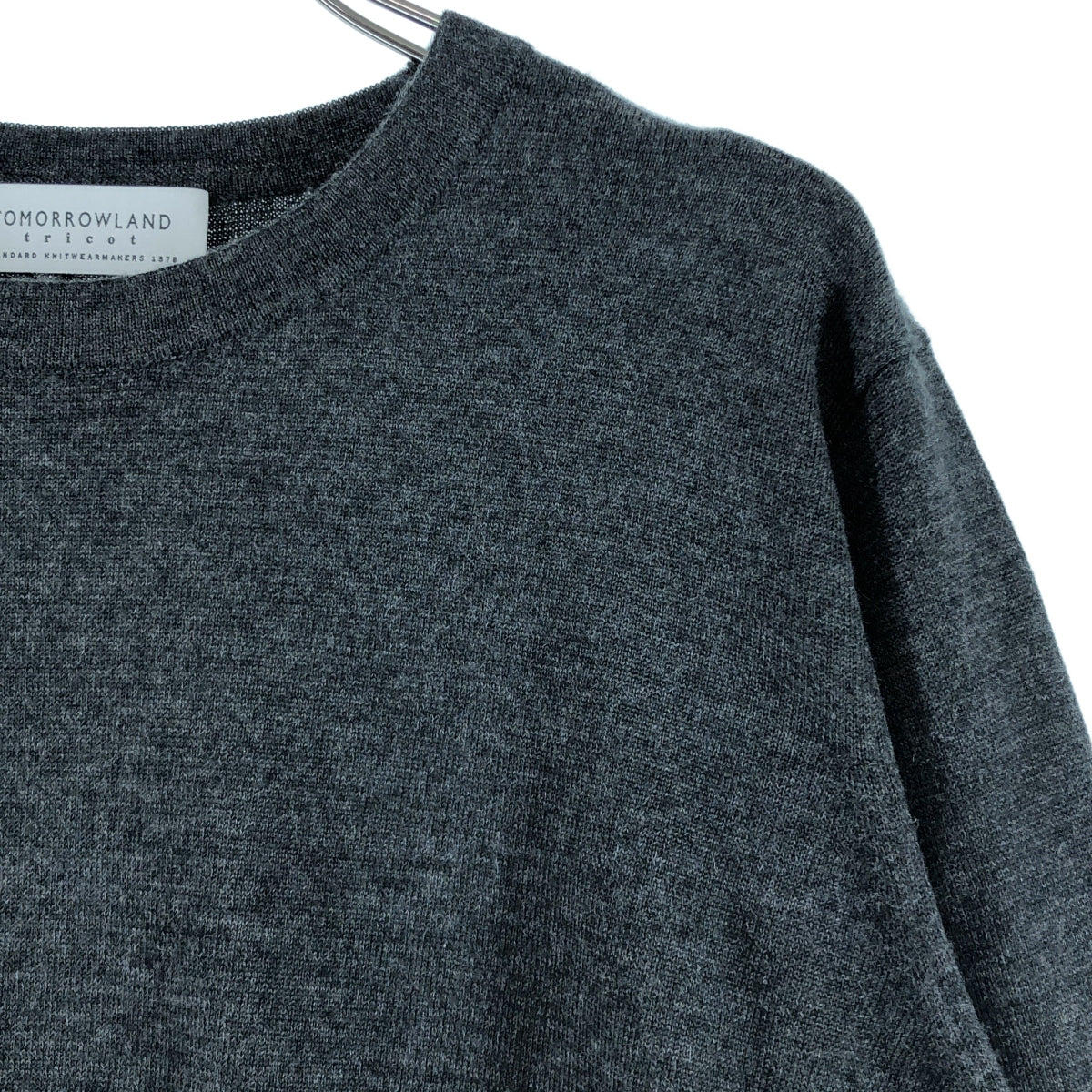 TOMORROWLAND tricot / トゥモローランドトリコ | 2023AW | スーパーカシミヤ クルーネック プルオーバー ニット | M | メンズ