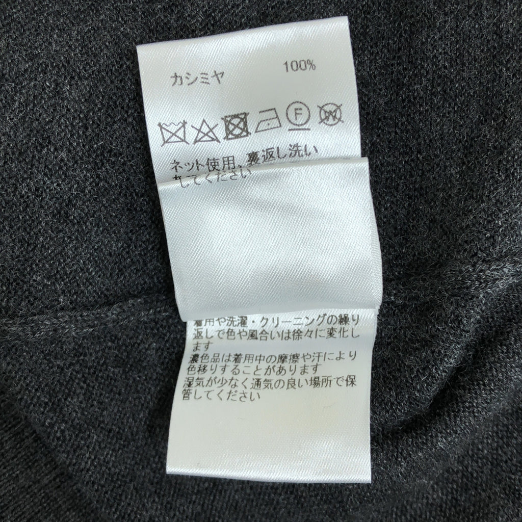 TOMORROWLAND tricot / トゥモローランドトリコ | 2023AW | スーパーカシミヤ クルーネック プルオーバー ニット | M | メンズ