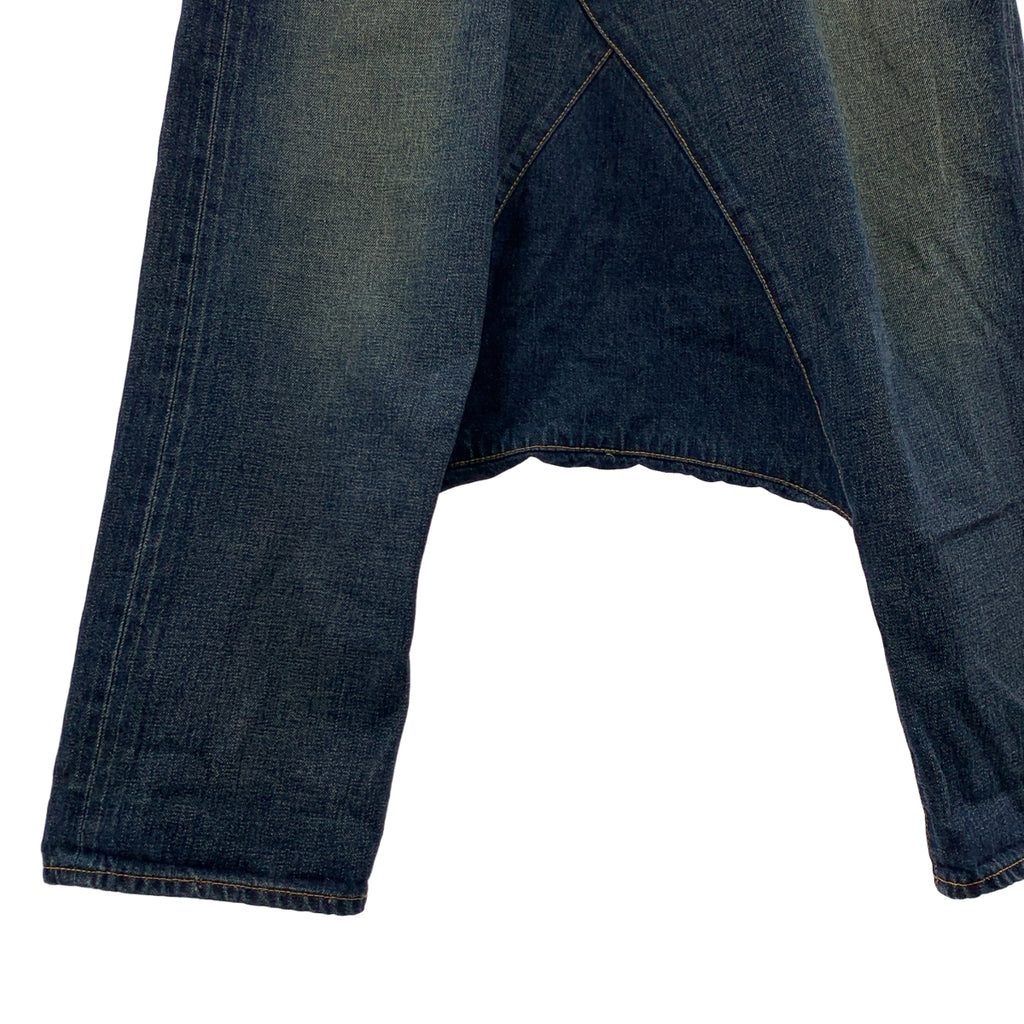 JUNYA WATANABE COMME des GARCONS / 준야와타나베 | 데미지 가공 데님 살엘 팬츠 | S | 인디고 | 여성