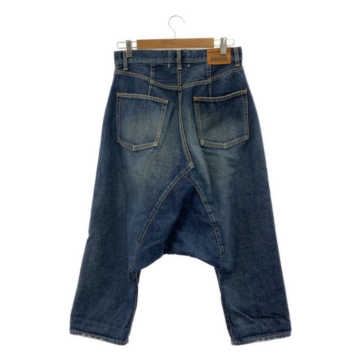JUNYA WATANABE COMME des GARCONS / 준야와타나베 | 데미지 가공 데님 살엘 팬츠 | S | 인디고 | 여성