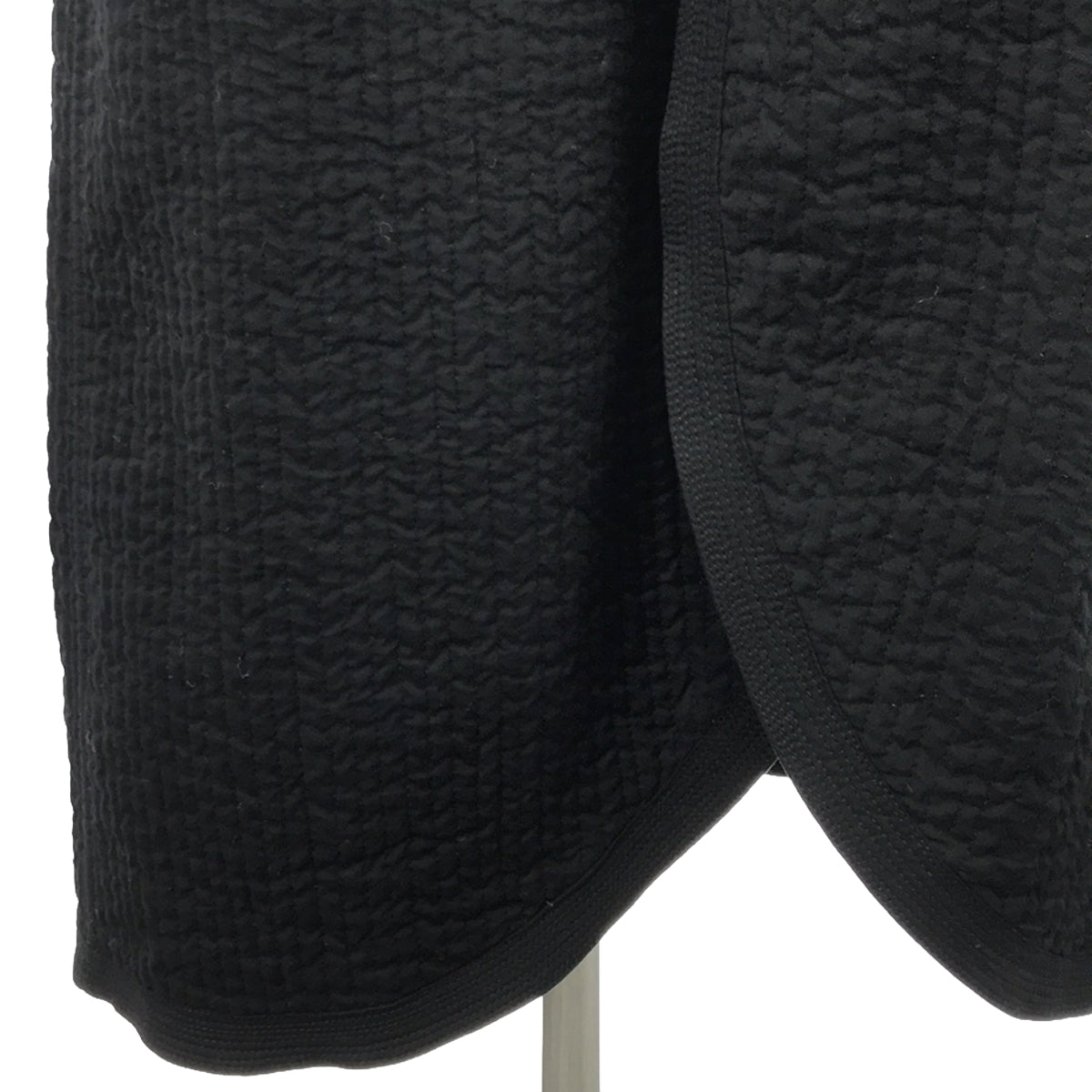 OKURA | Long quilted coat | 1 | Black | Women's