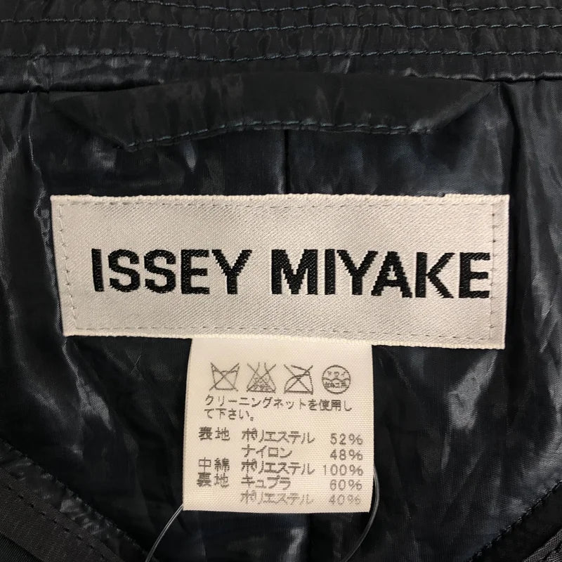 ISSEY MIYAKE / イッセイミヤケ | 2008AW | ナイロン混 バルーンスリーブ フーデッドコート | 3 | レディース