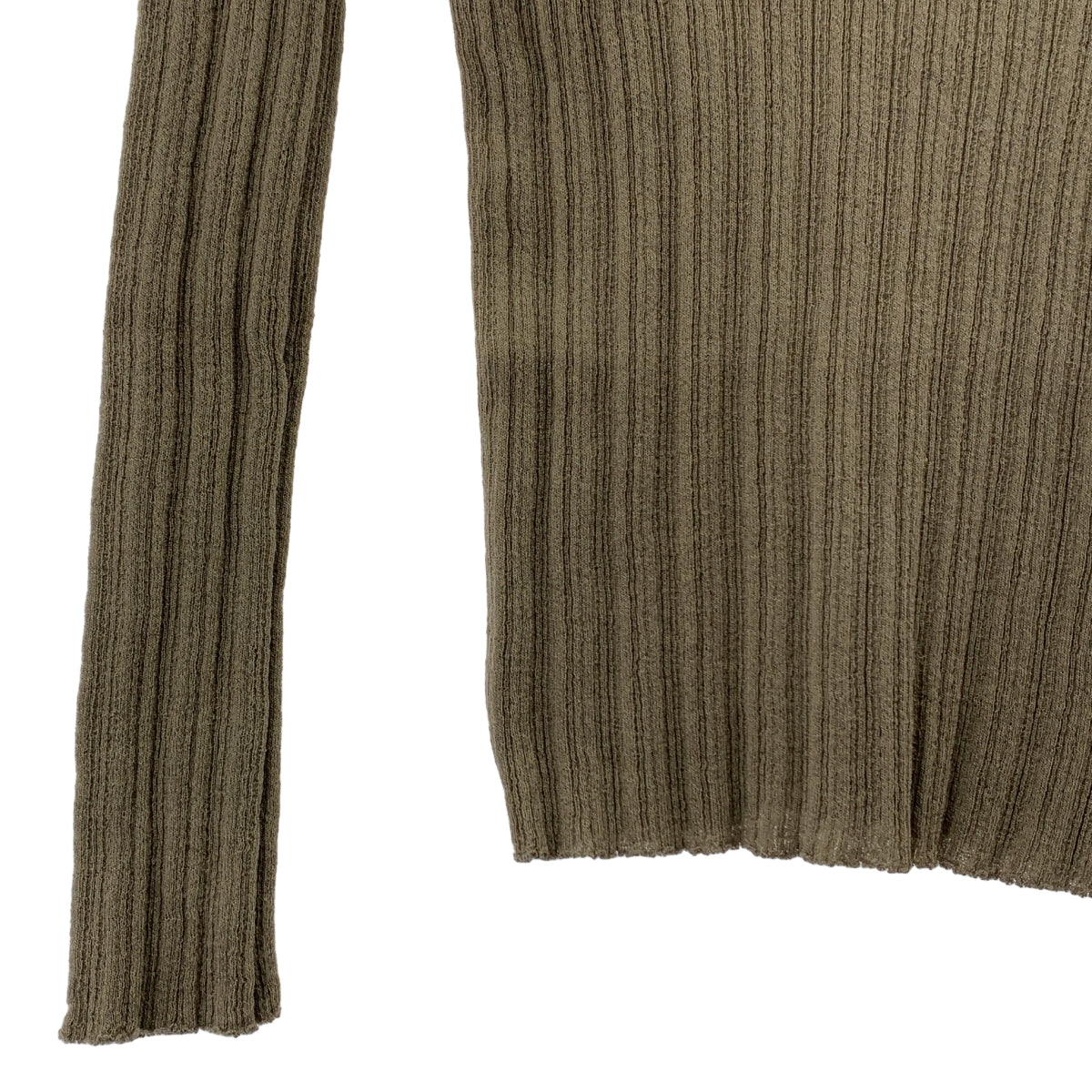 CURRENTAGE | 高領羊毛尼龍針織衫 | F | 灰褐色 | 女款