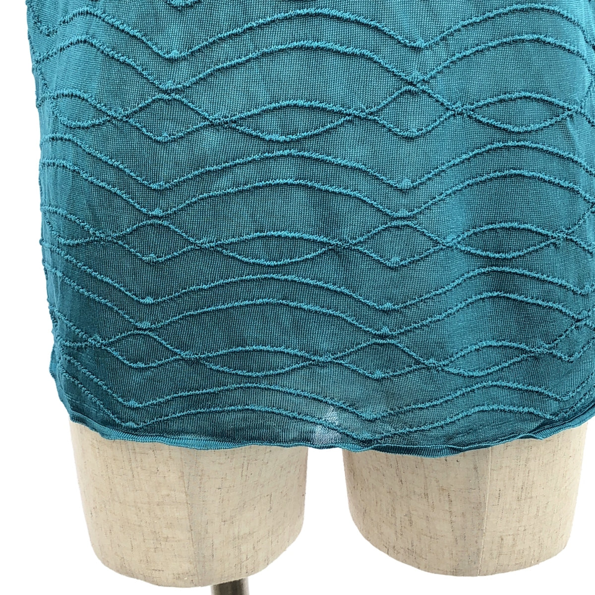 EMPORIO ARMANI | 夏季黏膠針織超大T卹 | 50碼 | 藍色 | 男款