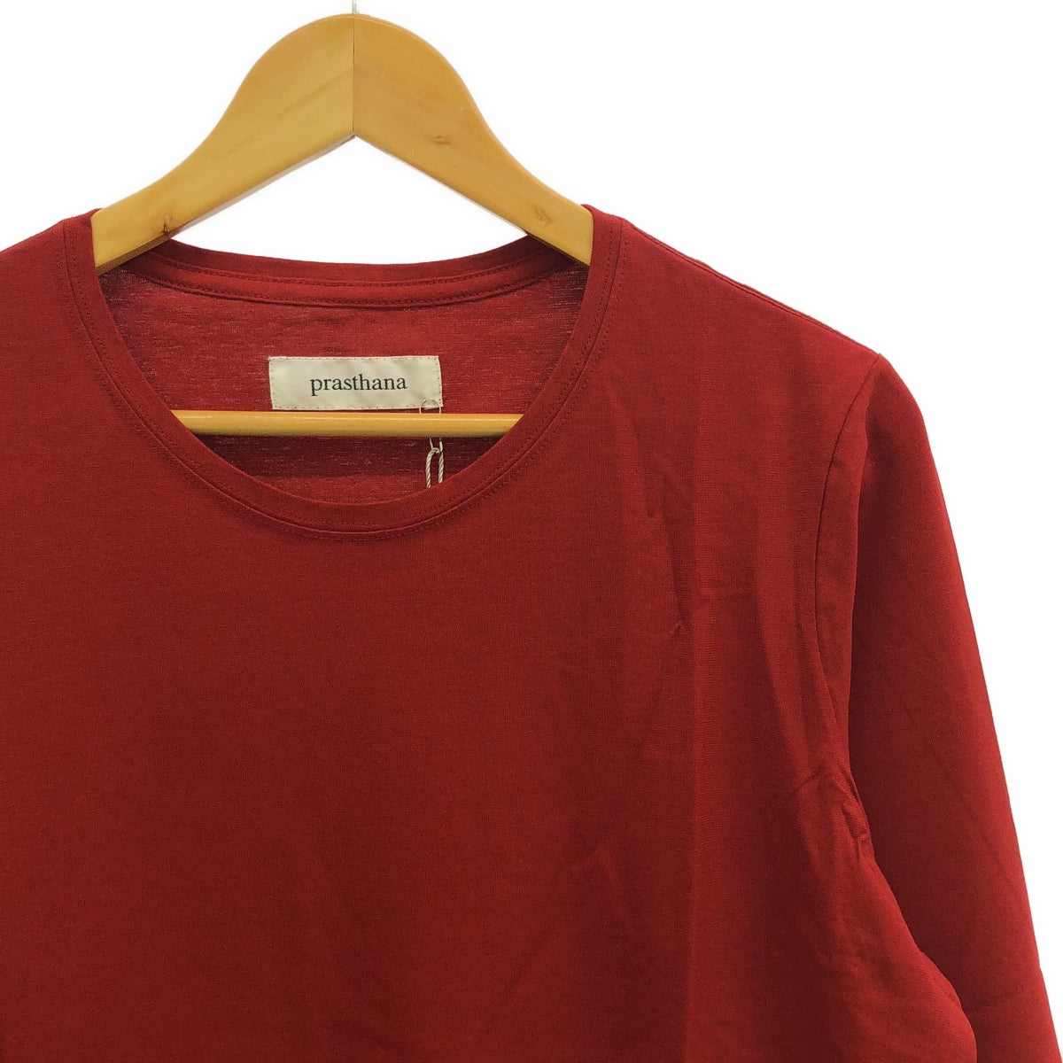 [New] prasthana / Prasthana | longsleeve / cut and sew | S | Red | Men's