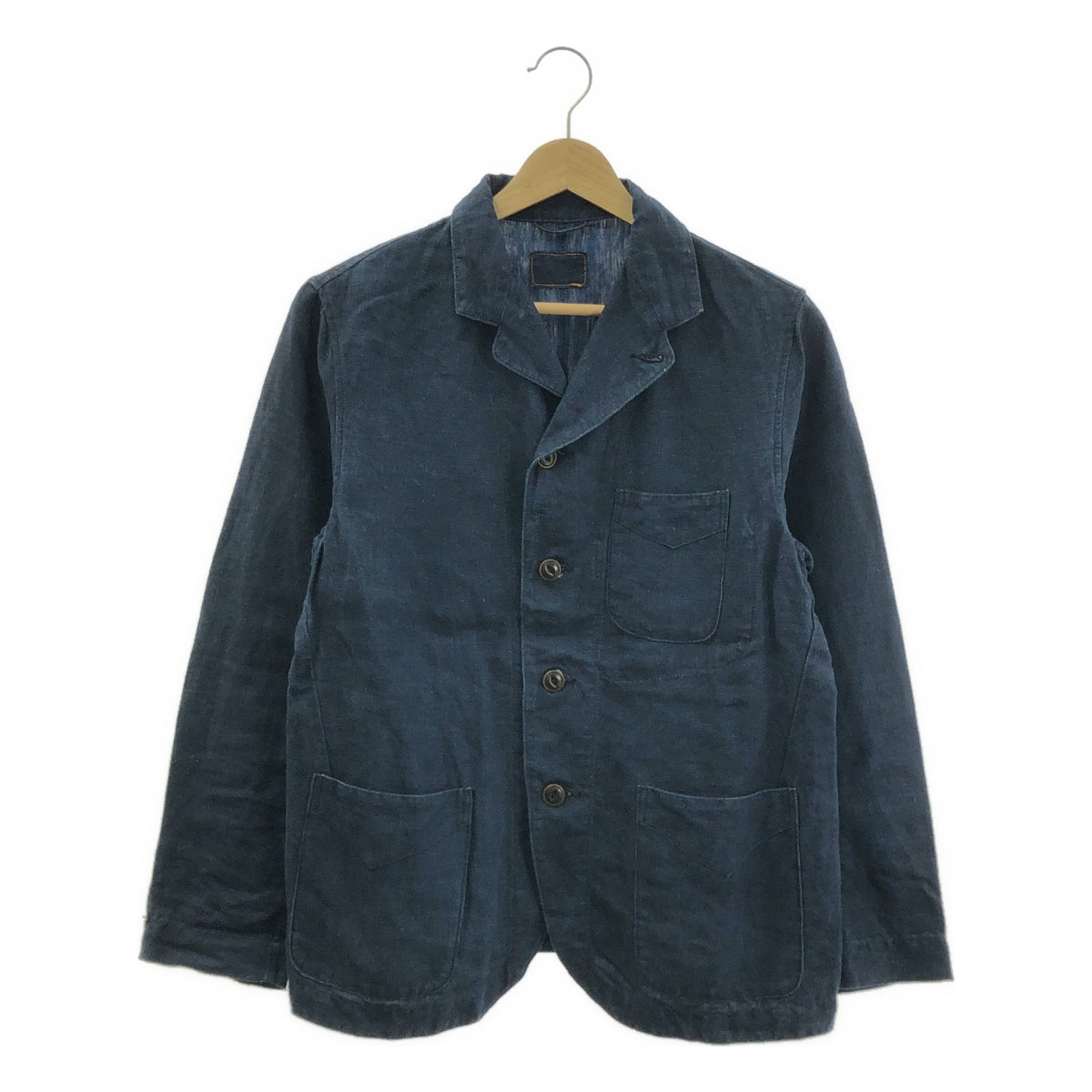 45r / 포티파이브아르 | 린넨 인디고 염색 재킷 | 2 | 여성