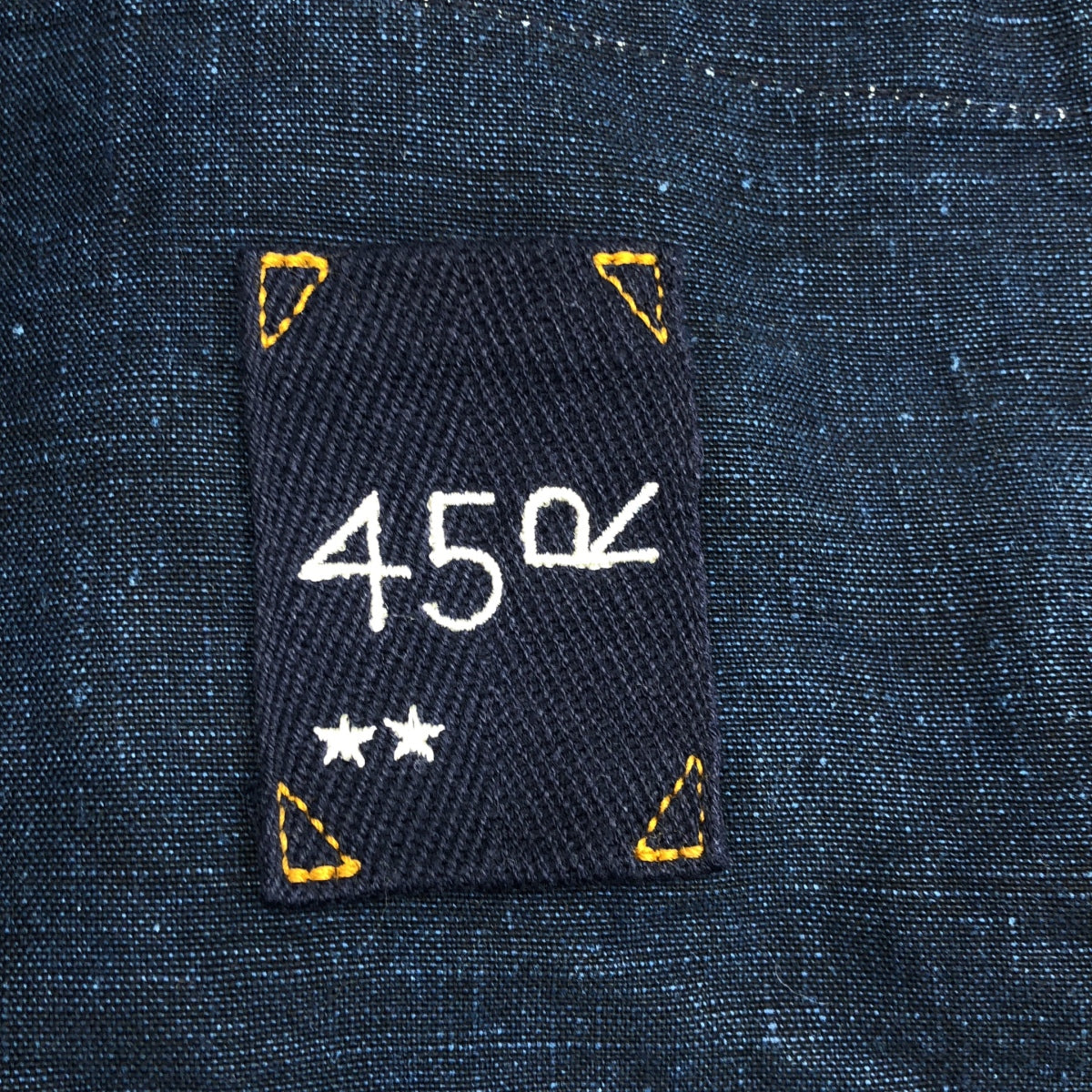 45r / 포티파이브아르 | 린넨 인디고 염색 재킷 | 2 | 여성