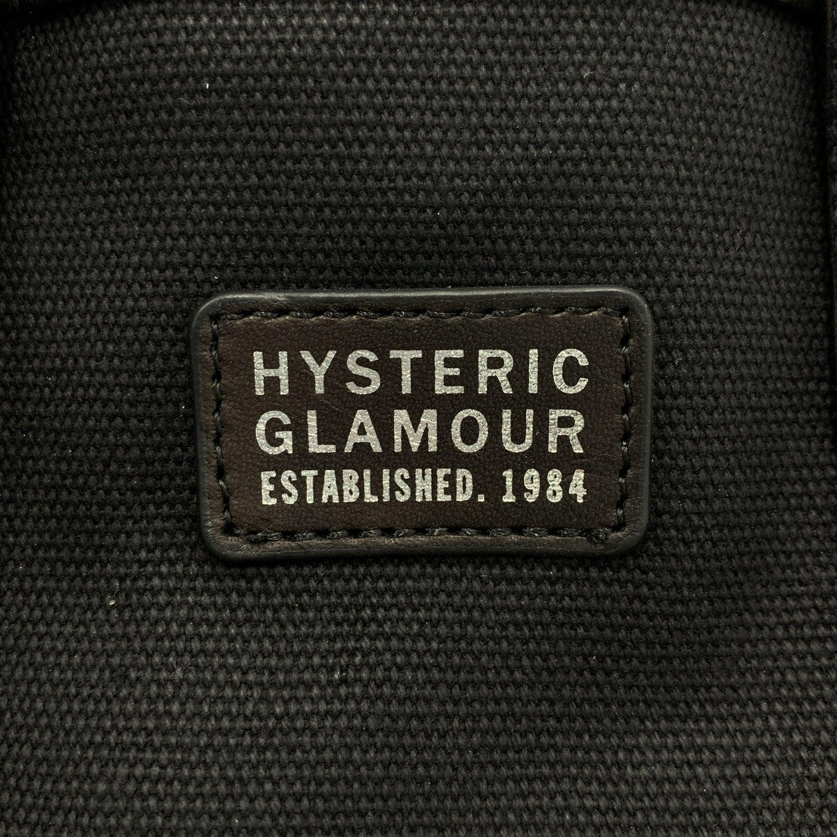 HYSTERIC GLAMOUR / 히스테릭 글래머 | 2way 스터드 캔버스 숄더백 |