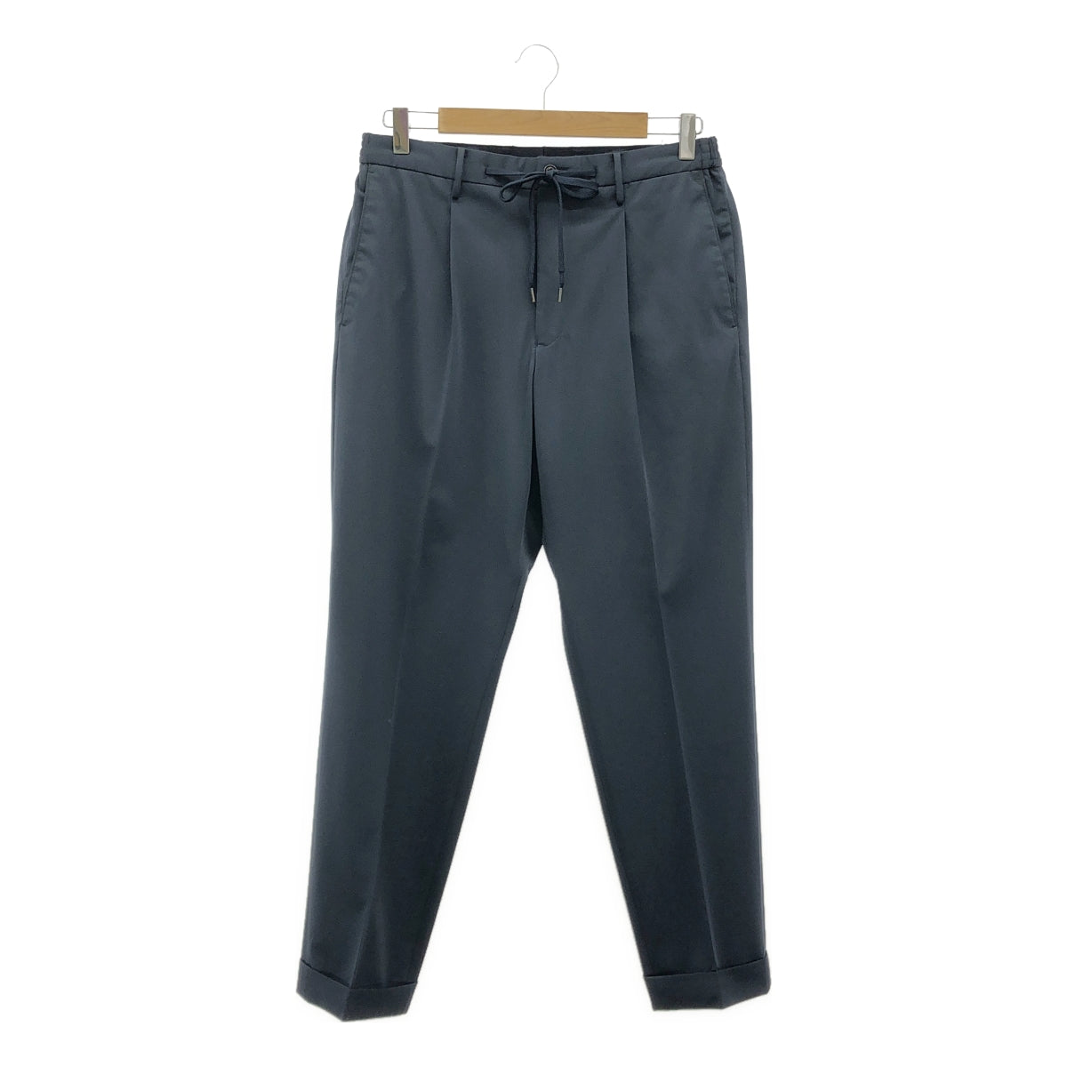 + CLOTHET / 크로스 옷장 | Matte Twist Easy Trousers / 드로스트링 이지 팬츠 | 3 | 남성