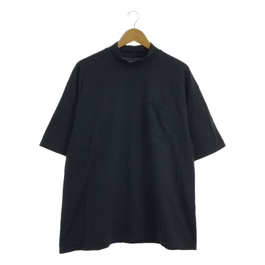 UNIVERSAL PRODUCTS / 유니버설 제품 | Big Pcket T-Shirt Mock Neck 빅 포켓 모크 넥 T셔츠 | M | 네이비 | 남성