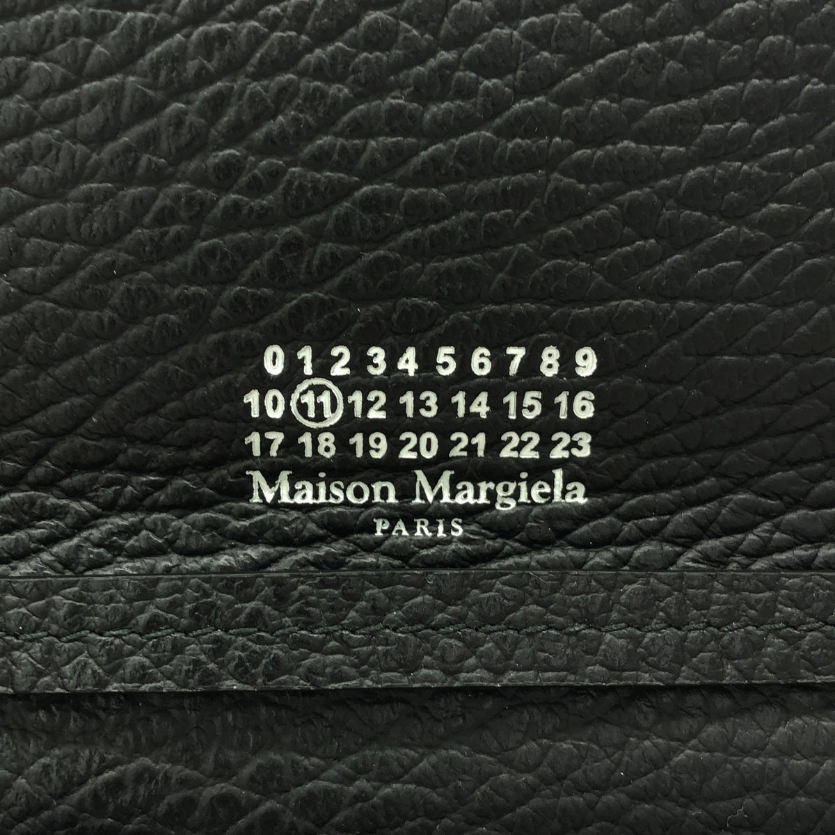 Maison Margiela / 메종 마르젤라 | 2024SS | 그레인 가죽 체인 지갑 어깨 가방 | UNI | 여성