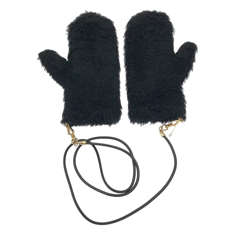 Max Mara / マックスマーラ | テディベア アルパカ ウール ミトン 手袋 | M-L | その他