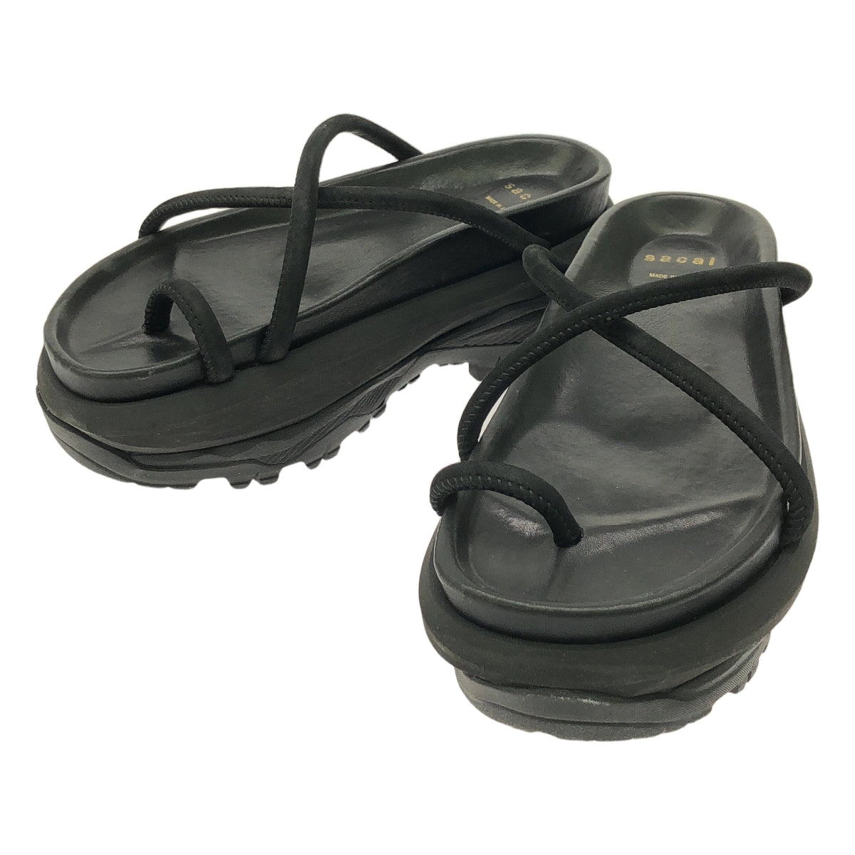 sacai / サカイ | 2024SS | Soft Strap Sandals ソフト ストラップ サンダル | 36 | レディース
