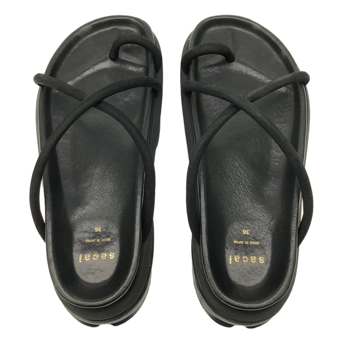 sacai / サカイ | 2024SS | Soft Strap Sandals ソフト ストラップ サンダル | 36 | レディース