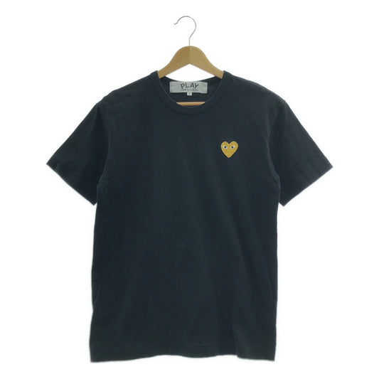 PLAY COMME des GARCONS / プレイコムデギャルソン | AD2023/3 | コットン ハートワッペン クルーネックカットソー | M | レディース