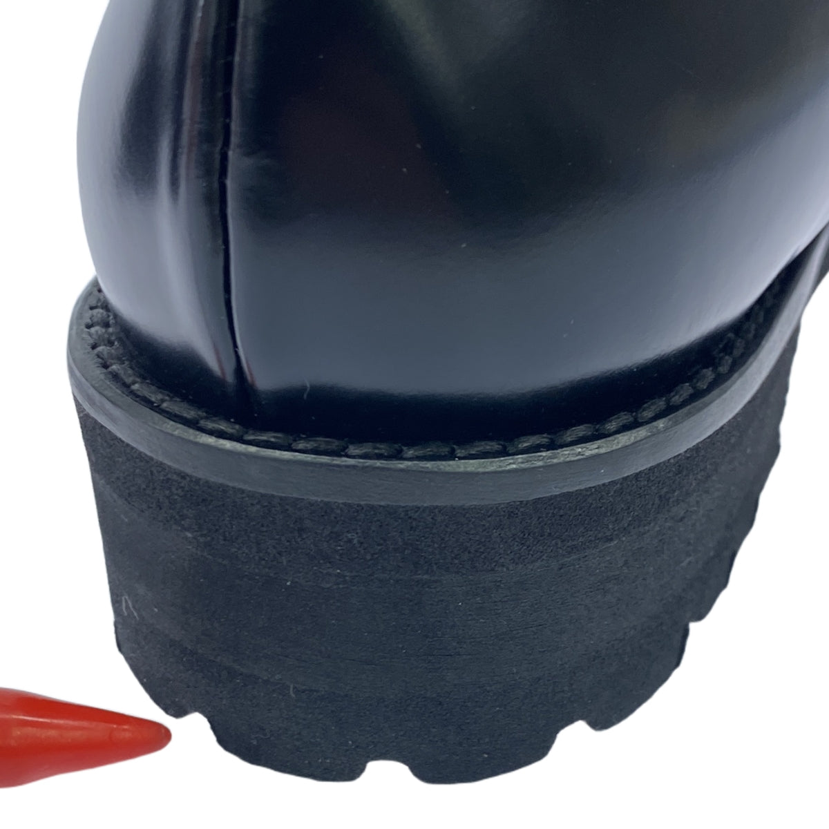 法比奧魯斯科尼 |雙色皮革樂福鞋 |尺寸 37 |米色/黑色|女性的