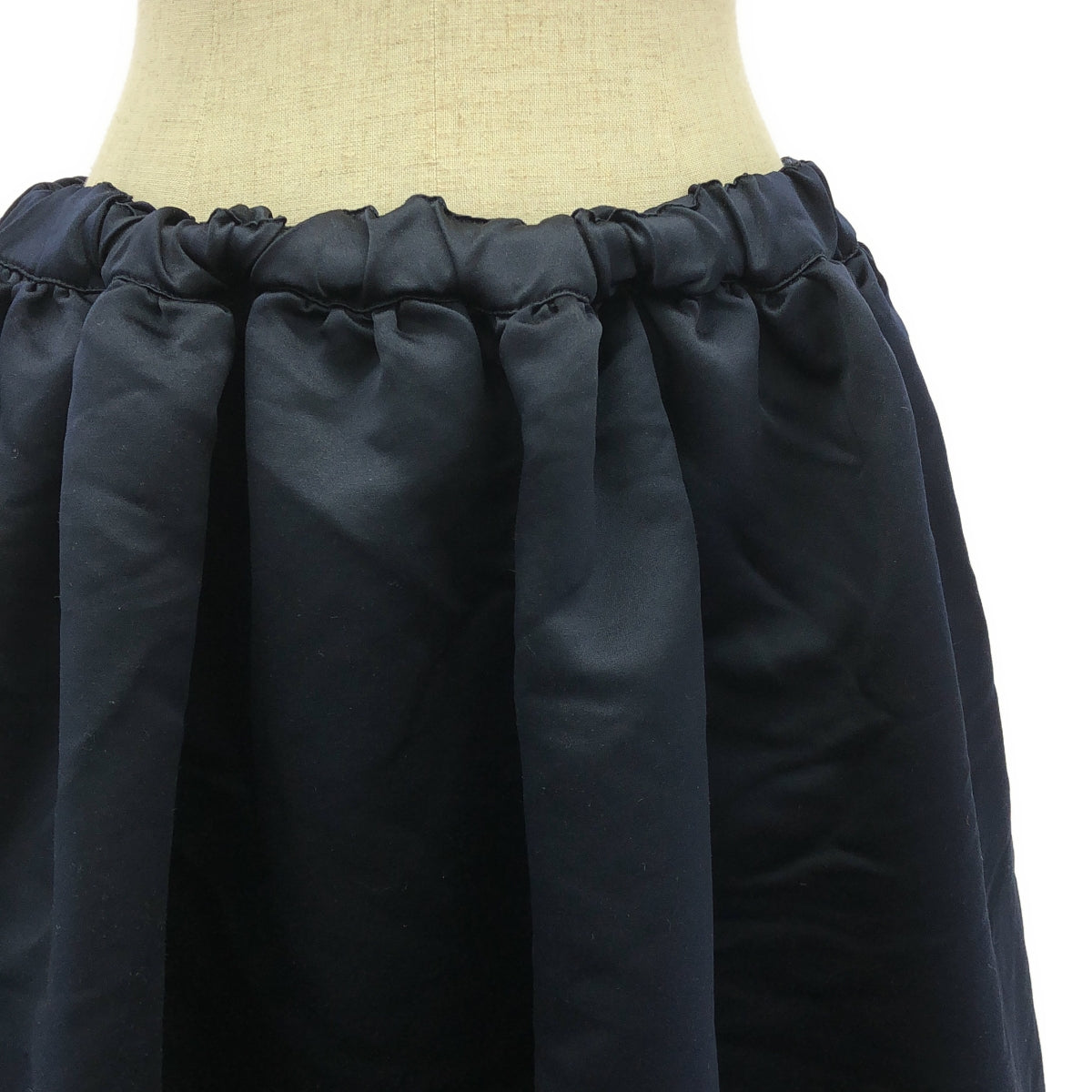 COMME des GARCONS COMME des GARCONS / Comme des | 2020SS | Polyester shrunken 3D drawstring overskirt | S | Women's