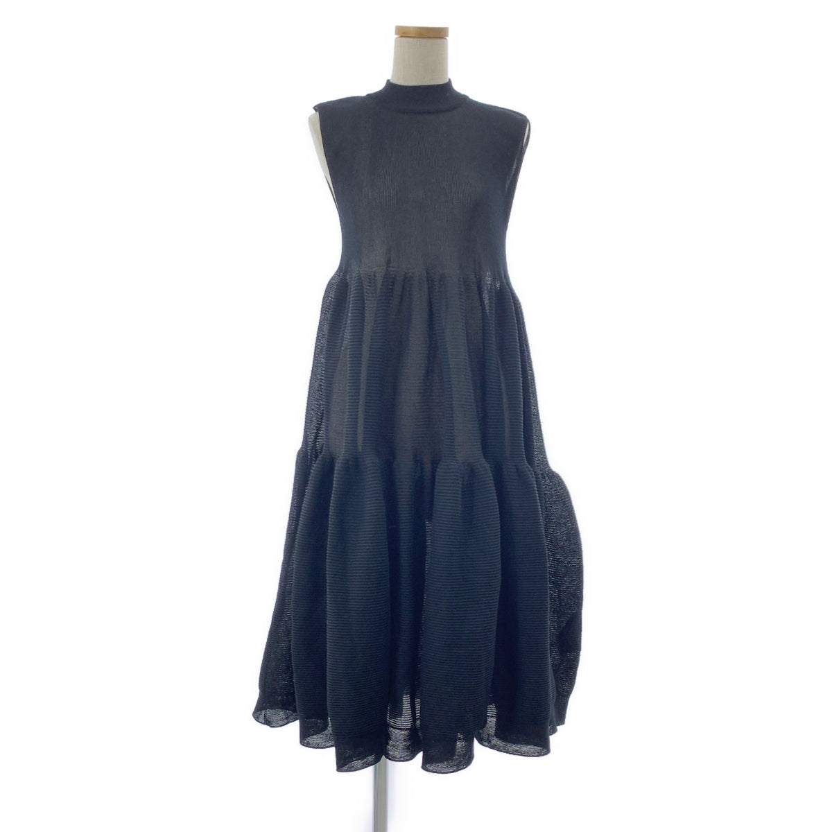 CFCL / シーエフシーエル | 2024SS | CASCADES SLEEVELESS TIERED MINI DRESS ロング ワンピース | 3 | レディース