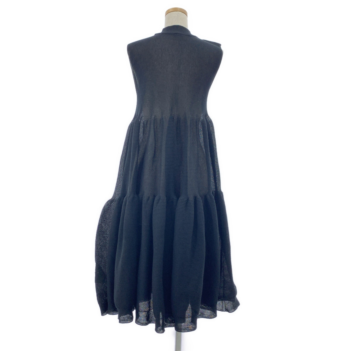 CFCL / シーエフシーエル | 2024SS | CASCADES SLEEVELESS TIERED MINI DRESS ロング ワンピース | 3 | レディース