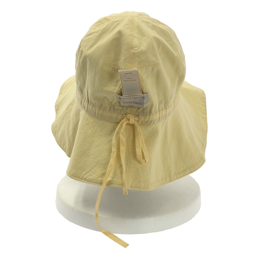 Helen Kaminski / ヘレンカミンスキー | コットン バイカラー ハット |