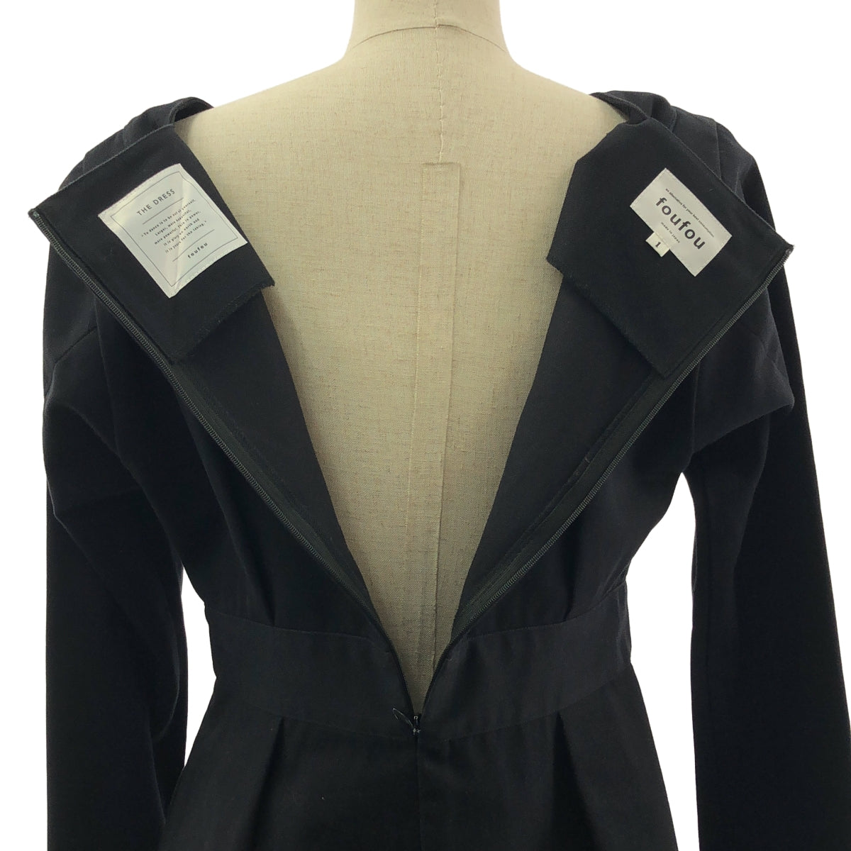 foufou / 푸후 | THE DRESS #26 Square neck dress 원피스 | 1 |