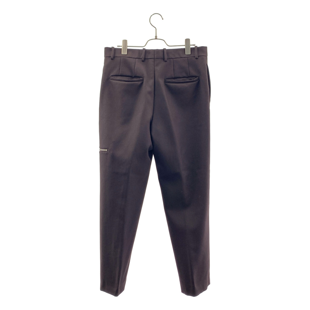JIL SANDER / ジルサンダー | Zip Pocket Trousers / ロゴジップポケット トラウザーズ パンツ | 46 | メンズ