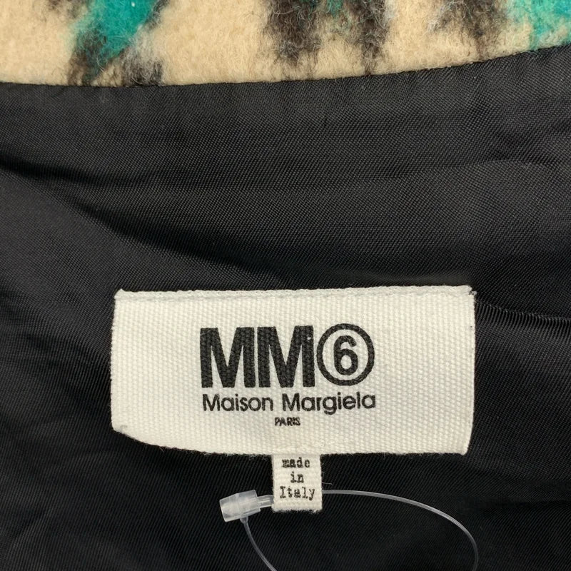 MM6 Maison Margiela / エムエムシックスメゾンマルジェラ | 2020AW | ウール レオパード オーバーサイズ コクーンコート | S | レディース
