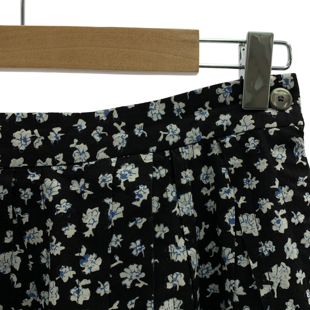 45r / 포티파이브아르 | 코튼 작은 꽃무늬 탁 롱 스커트 | 2 |