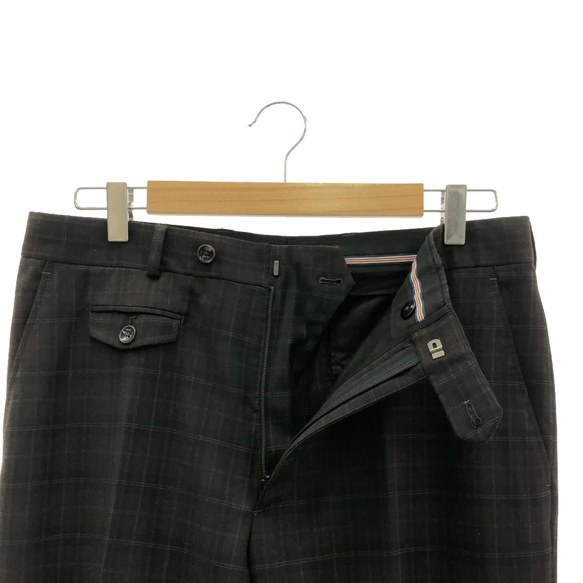 BERNARD ZINS / Bernard Zins | VOYAGE / Check slacks pants |