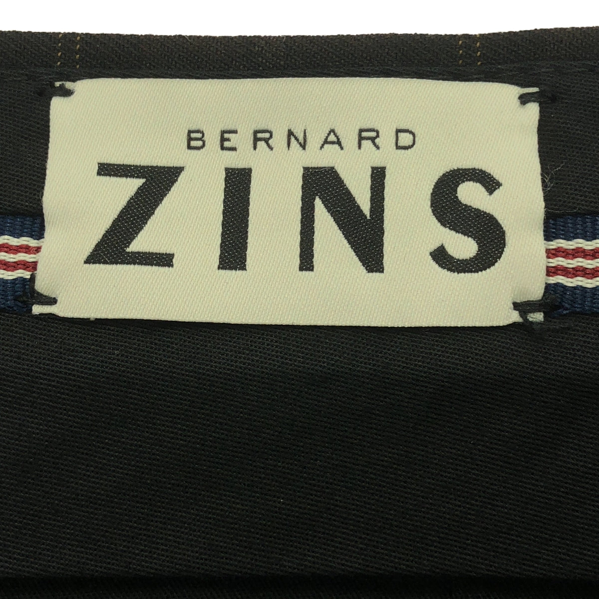 BERNARD ZINS / ベルナールザンス | VOYAGE / チェック スラックス パンツ | ダークブラウン系 | メンズ
