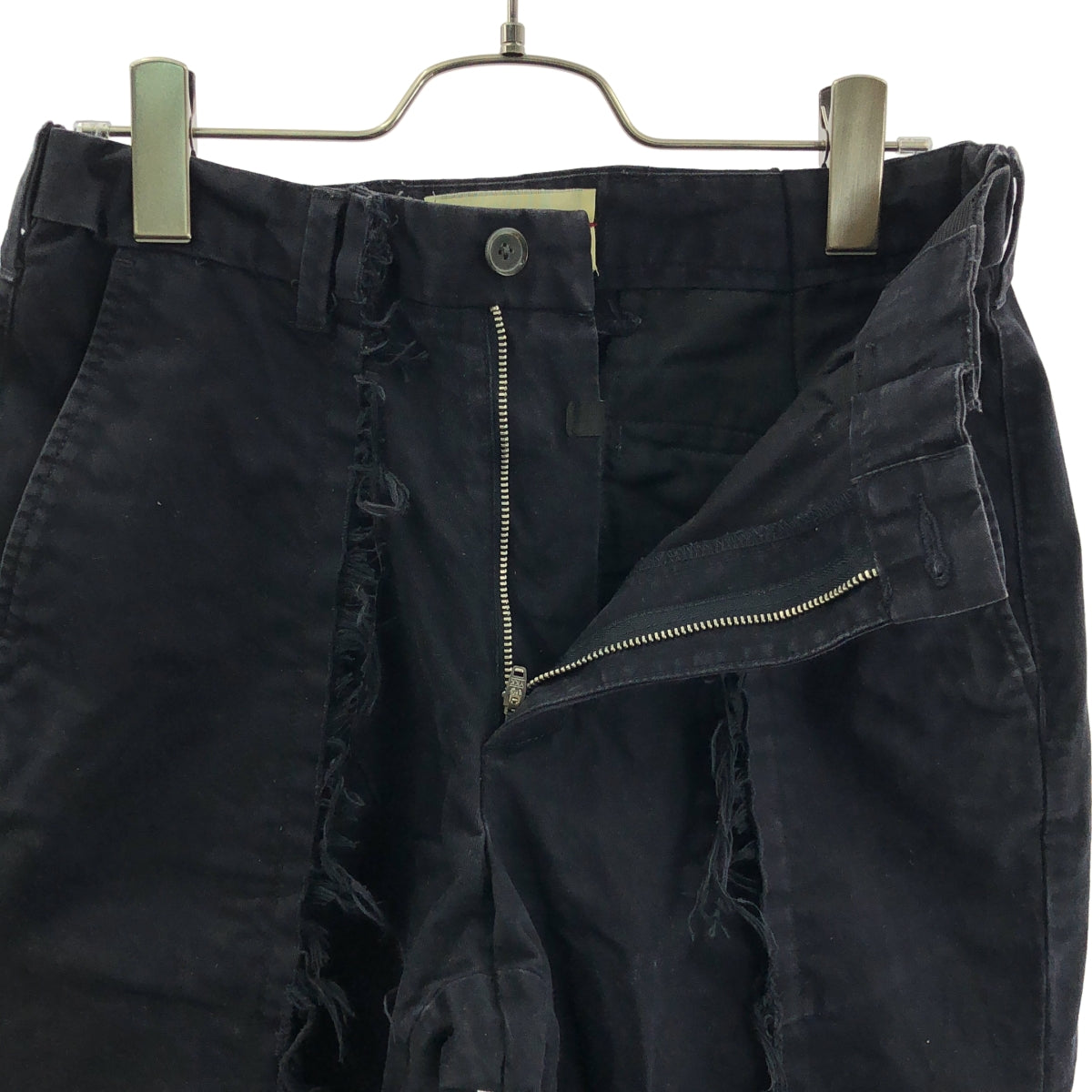 DIOGUARDI / 디오과르디 | 2025AW | Re.Touched Trousers 코튼치노 재구성 트라우저 팬츠 | S | 네이비 | 남성