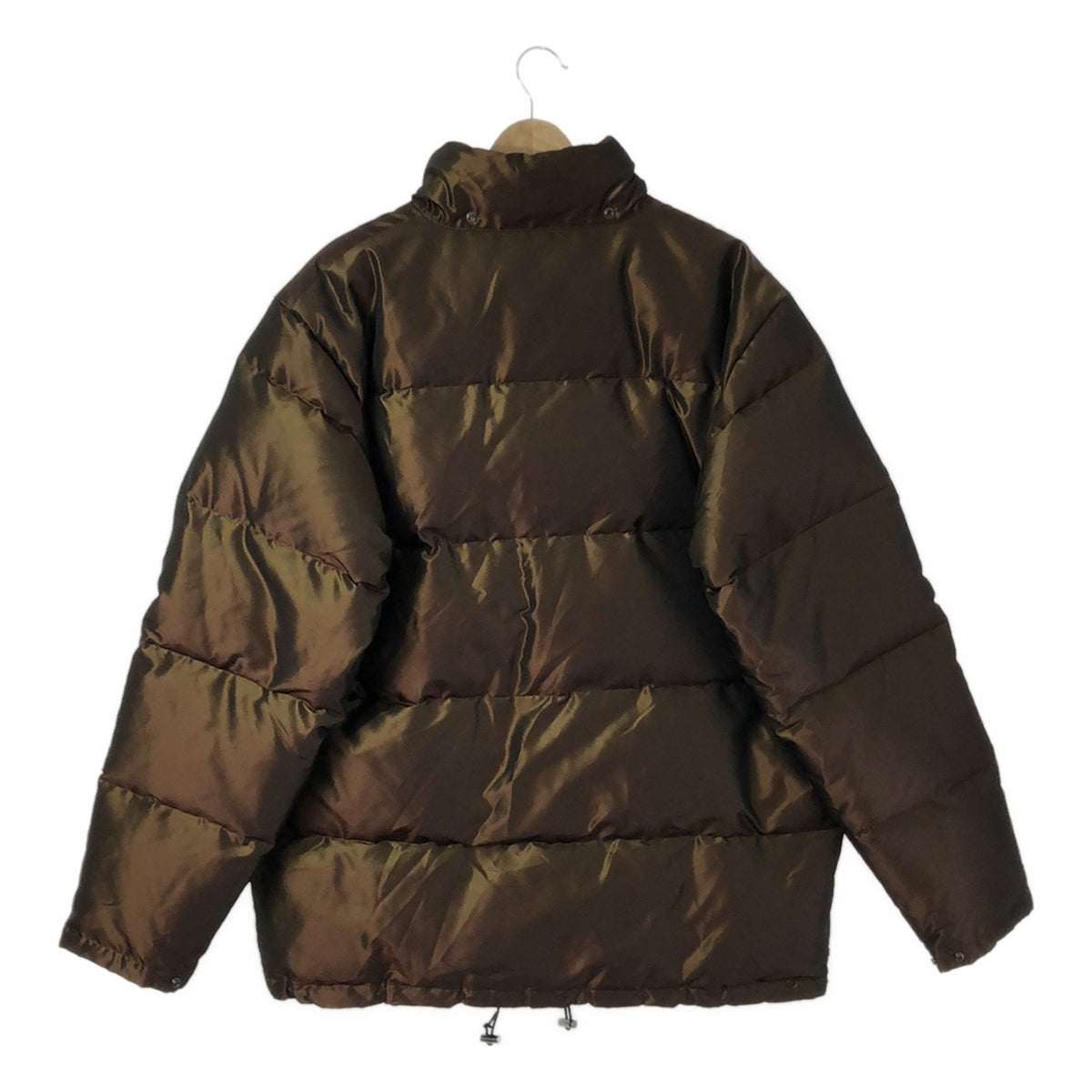 SEVEN BY SEVEN | 2022AW | IRIDESCENT DOWN JACKET Polyester Taffeta Hooded Down Jacket | M | Brown | Men's