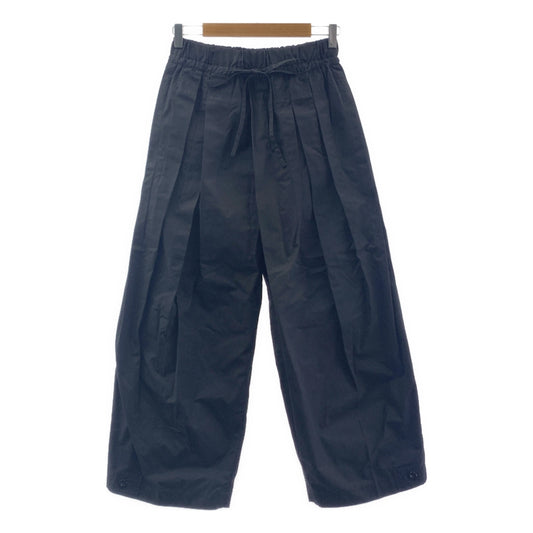 JIL SANDER | 2025SS | TROUSER 68AW 30 FIT 棉質褶皺寬褲 | 32 | 女款