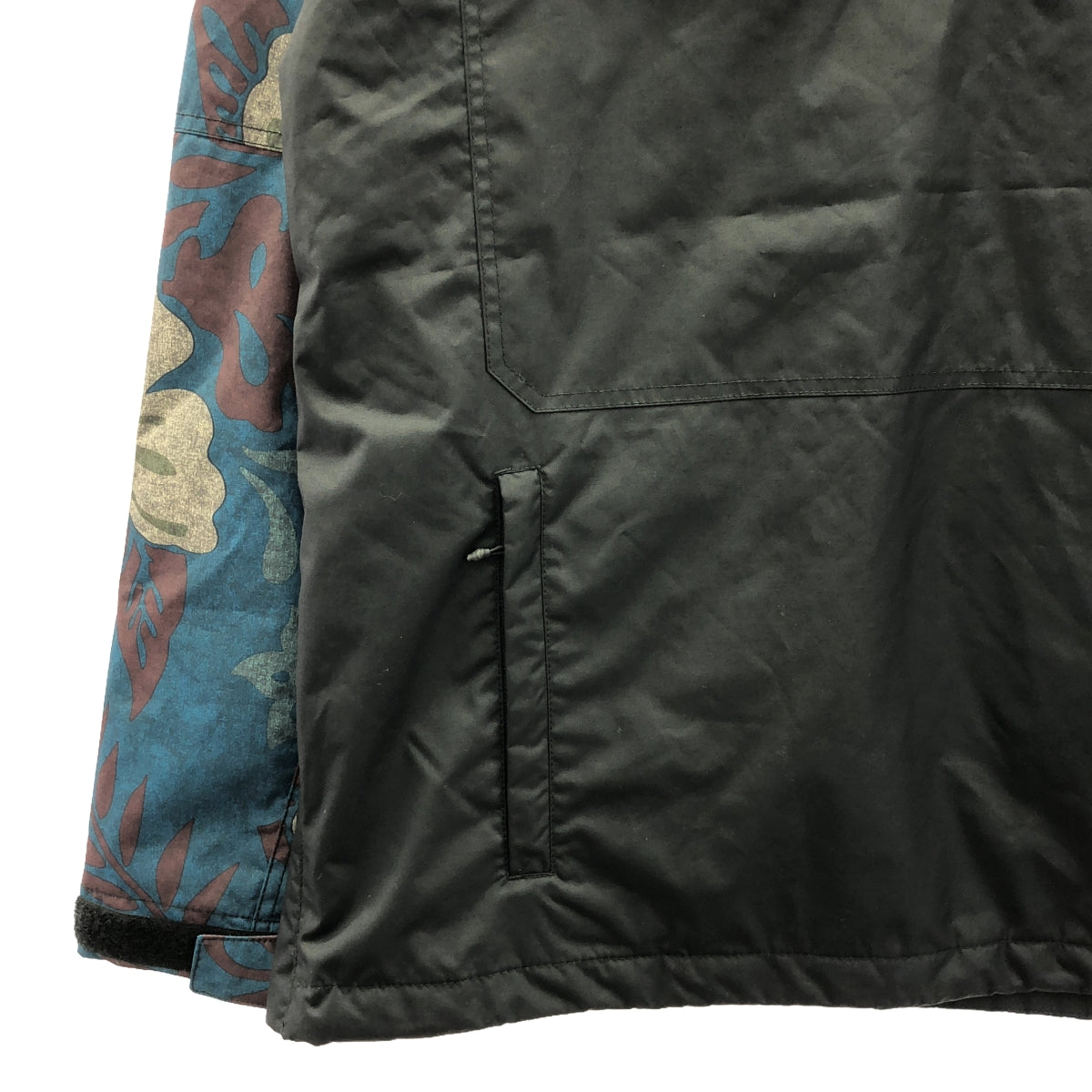 Quiksilver / クイックシルバー | INSIDER 10K JKT / アノラック フーディ プルオーバー | M | ブラック/ブルー系 | メンズ