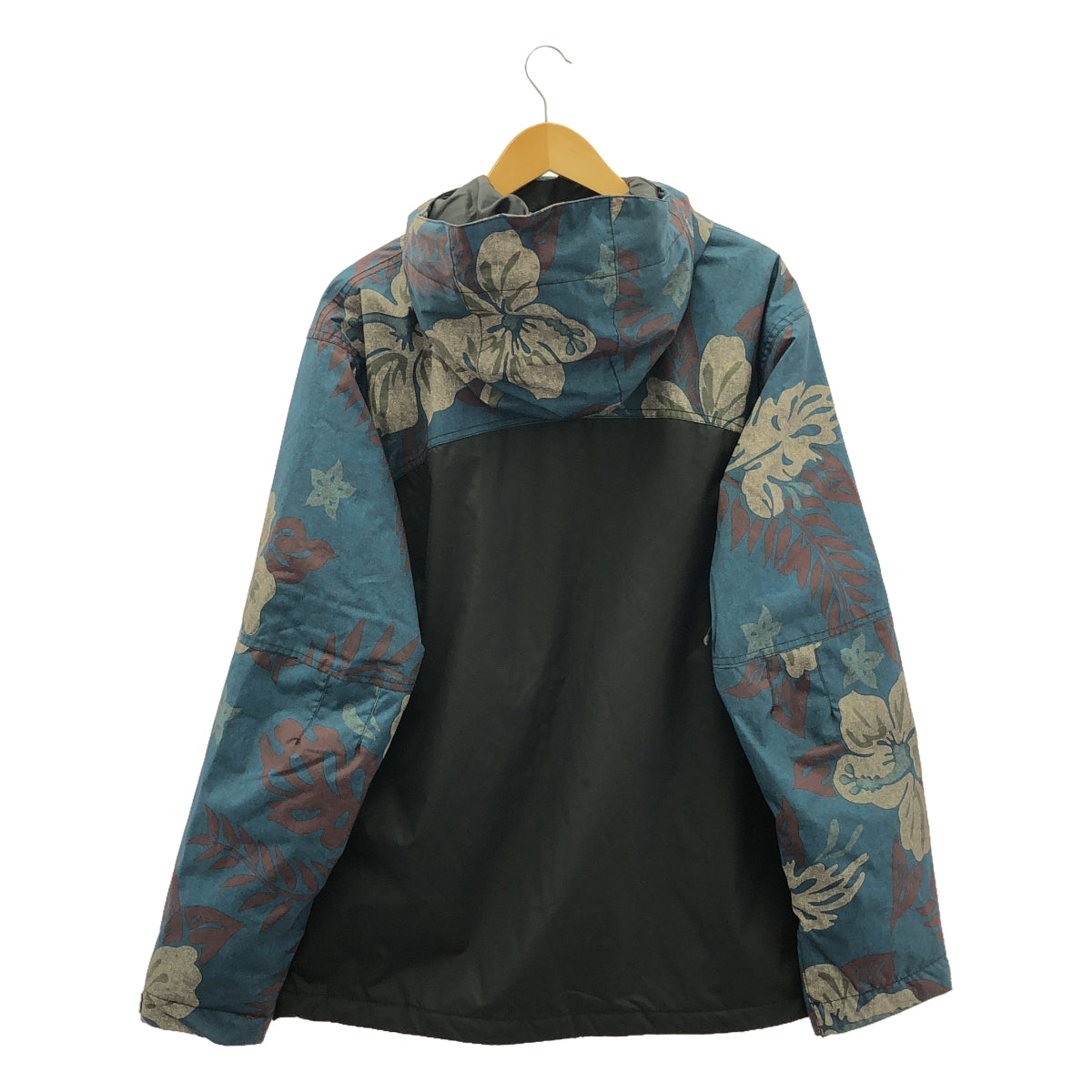 Quiksilver / クイックシルバー | INSIDER 10K JKT / アノラック フーディ プルオーバー | M | ブラック/ブルー系 | メンズ