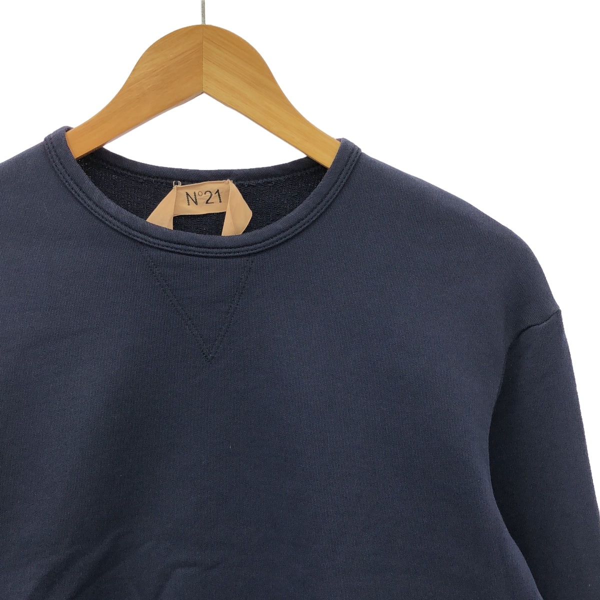 N°21 / Numero Ventuno | Long tail switch pullover | 40 | Navy | Women's