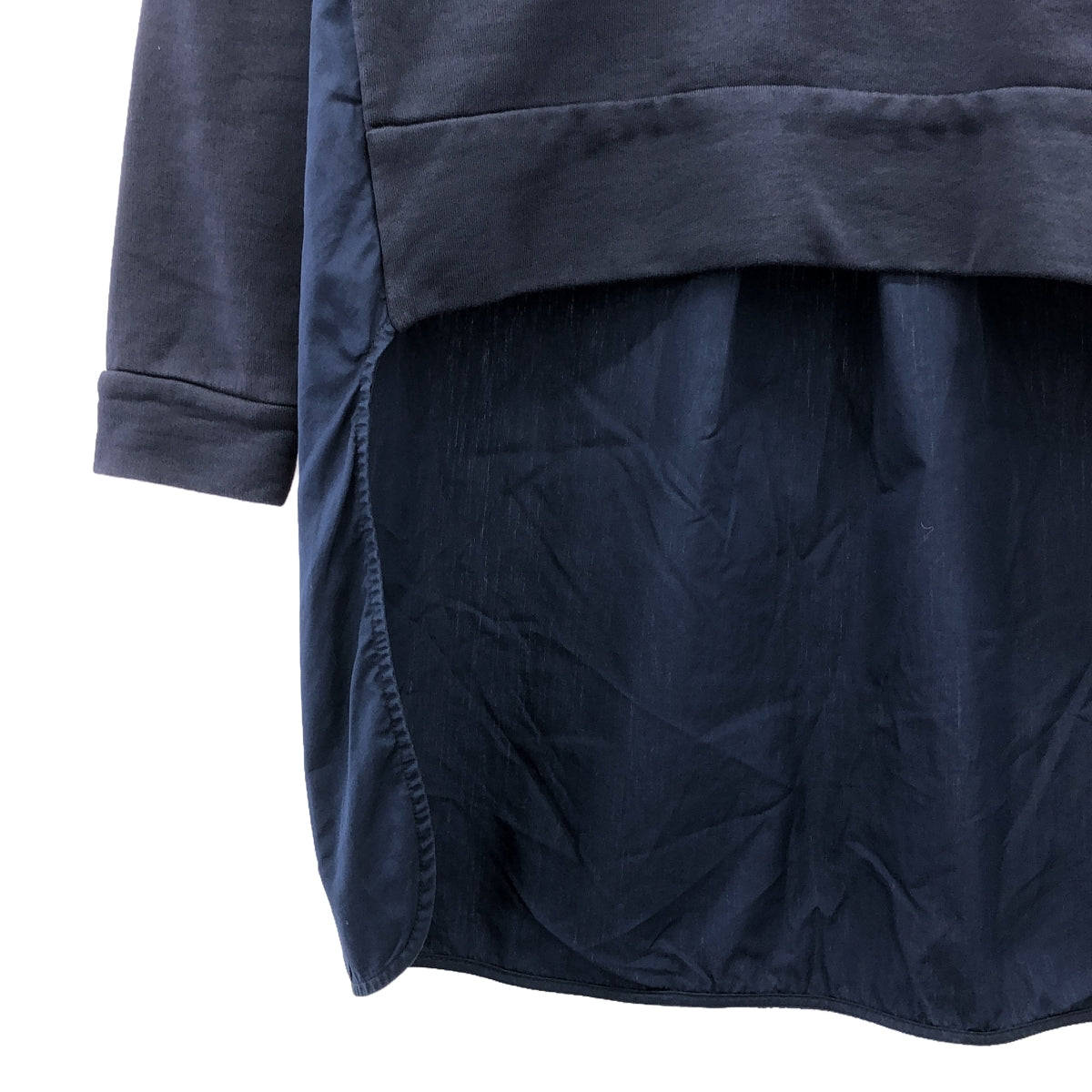 N°21 / Numero Ventuno | Long tail switch pullover | 40 | Navy | Women's