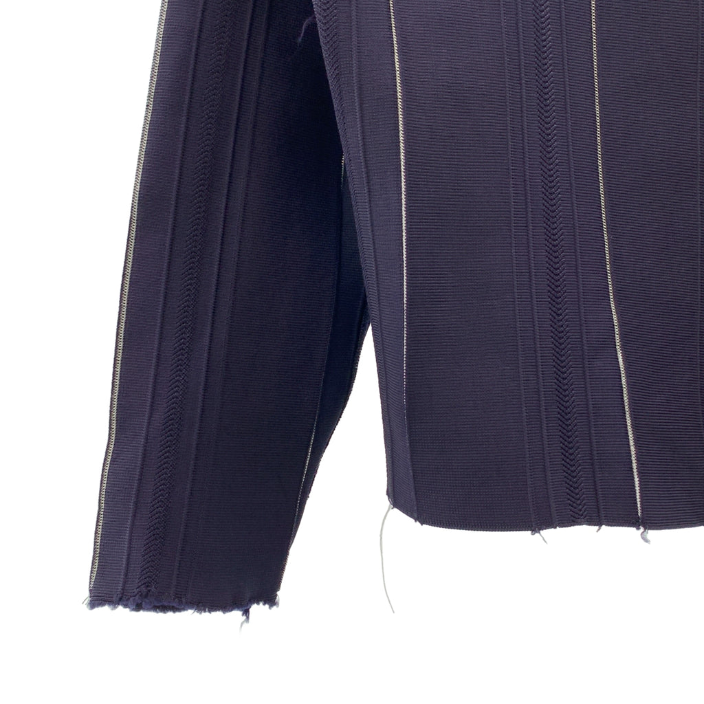 CAMIEL FORTGENS / 카미엘 포트 헨스 | RELIEF CARDIGAN 스트라이프 니트 카디건 | M | 남성