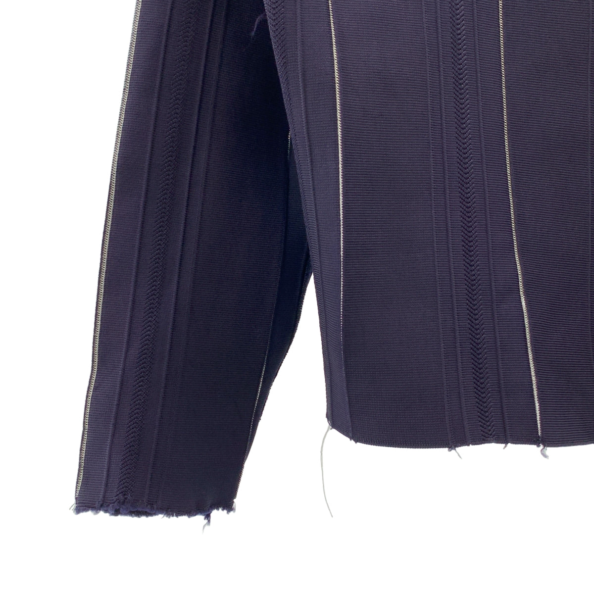 CAMIEL FORTGENS / 카미엘 포트 헨스 | RELIEF CARDIGAN 스트라이프 니트 카디건 | M | 남성