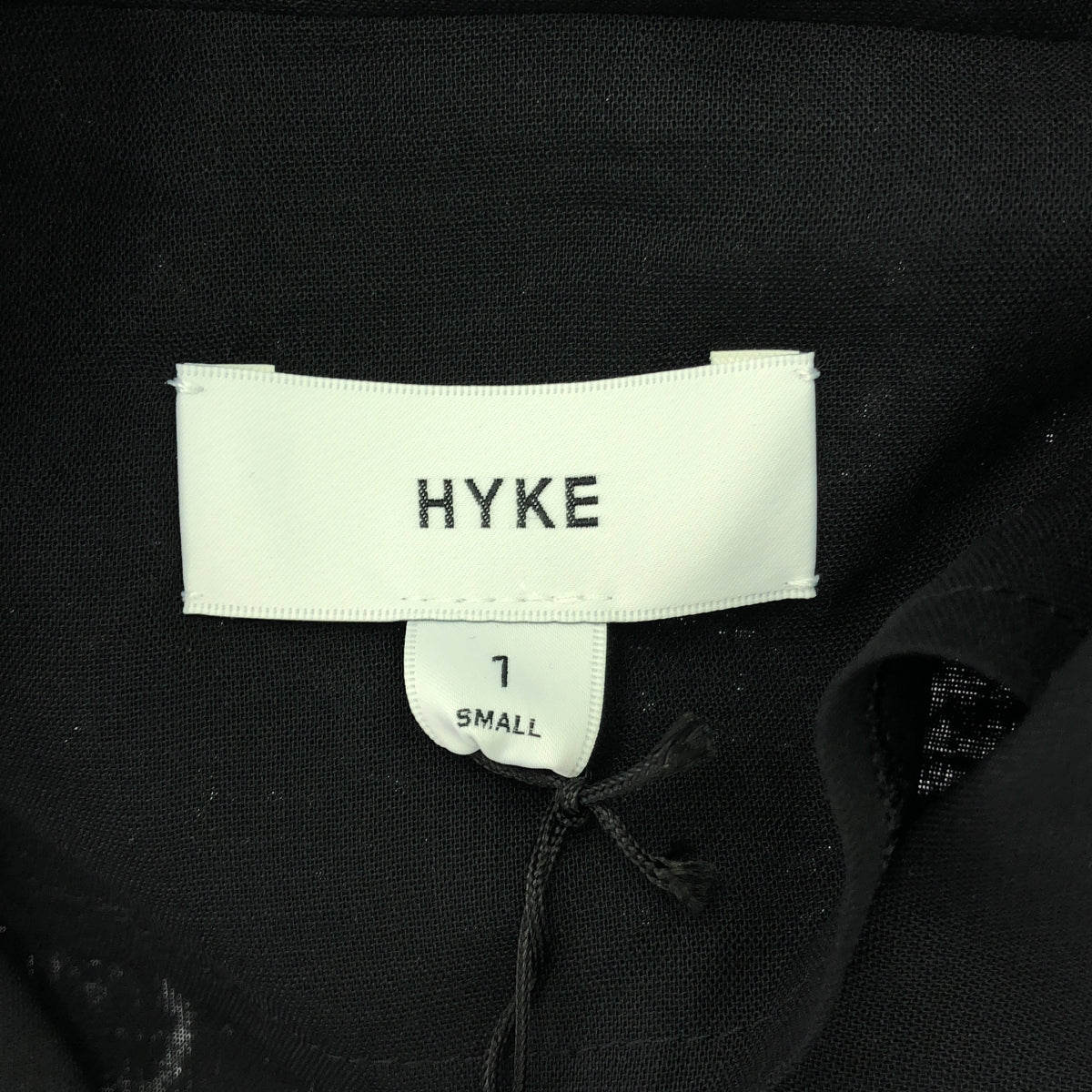 【新品】  HYKE / ハイク | 2023SS | Restyle Archives ＃1 VOILE TRENCH COAT トレンチコート | 1 | ブラック | レディース