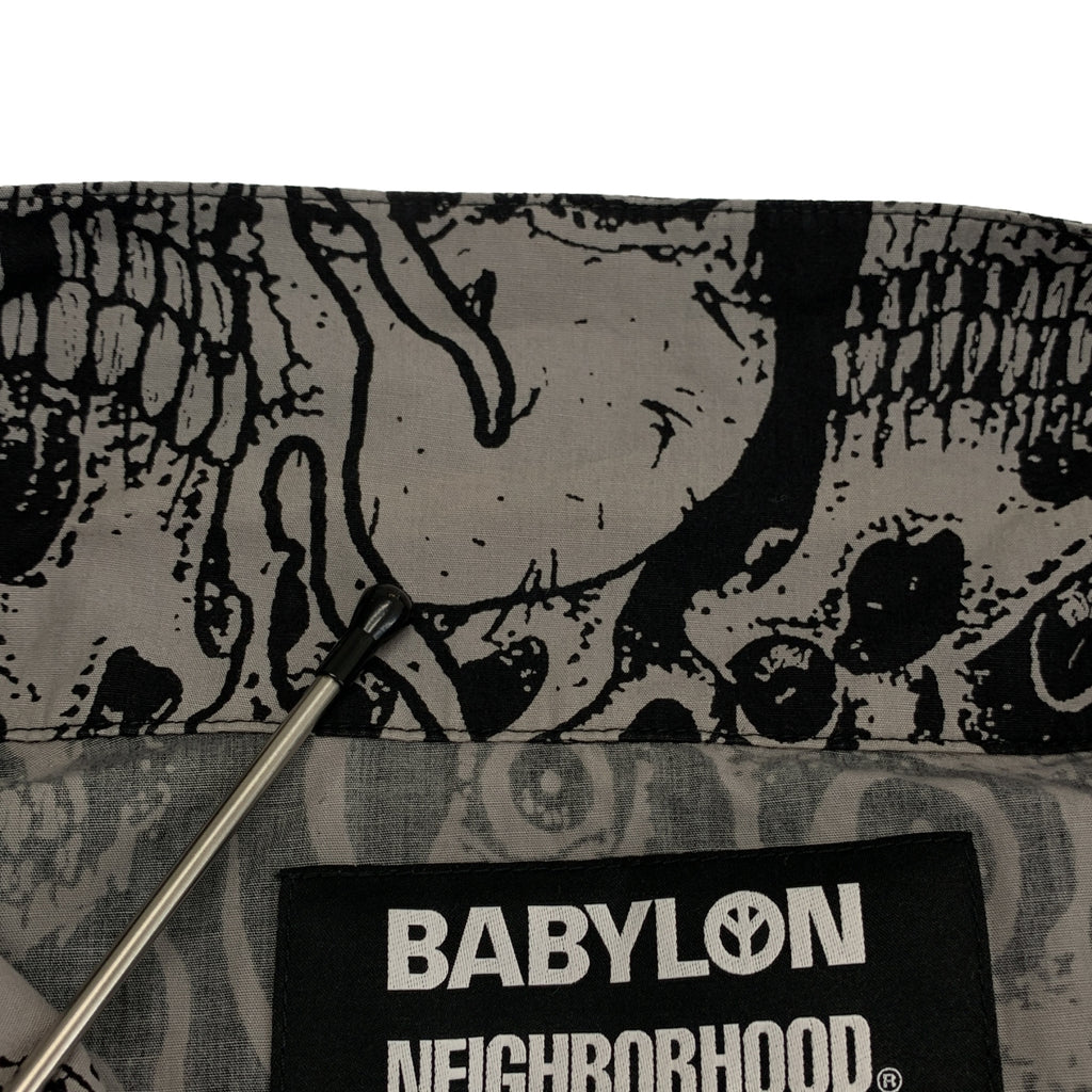 NEIGHBORHOOD / 네이버 후드 | × BABYLONE / 바빌론 HAWAIIAN SHIRT / 총무늬 오픈 컬러 셔츠 | L | 남성