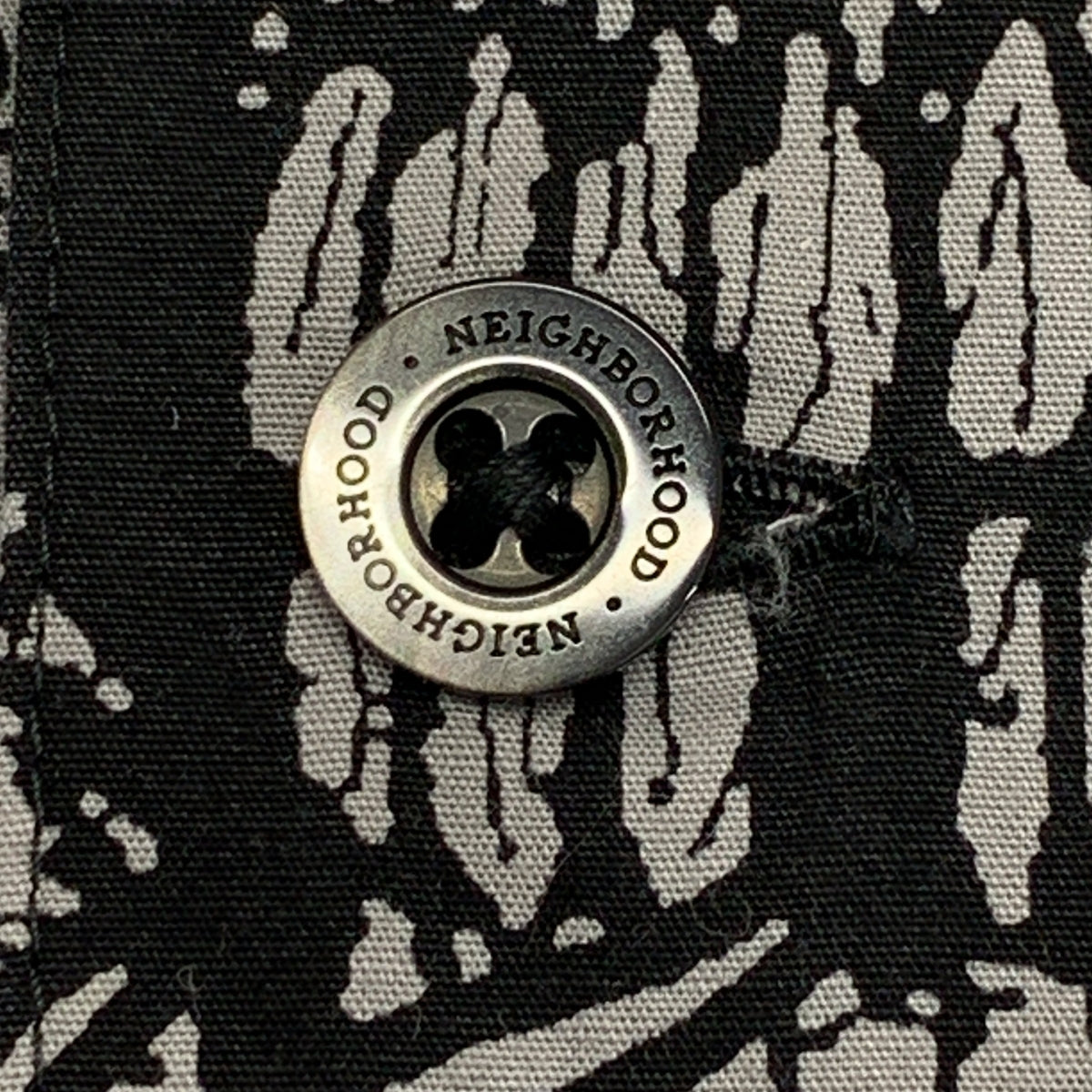 NEIGHBORHOOD / 네이버 후드 | × BABYLONE / 바빌론 HAWAIIAN SHIRT / 총무늬 오픈 컬러 셔츠 | L | 남성